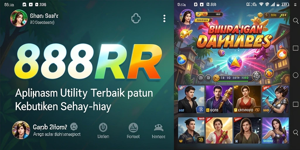 Tampilan antarmuka aplikasi 888R yang memudahkan pengguna.
