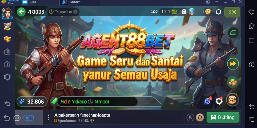 Screenshot AGENT88BET menampilkan aksi seru dalam gameplay Casual.