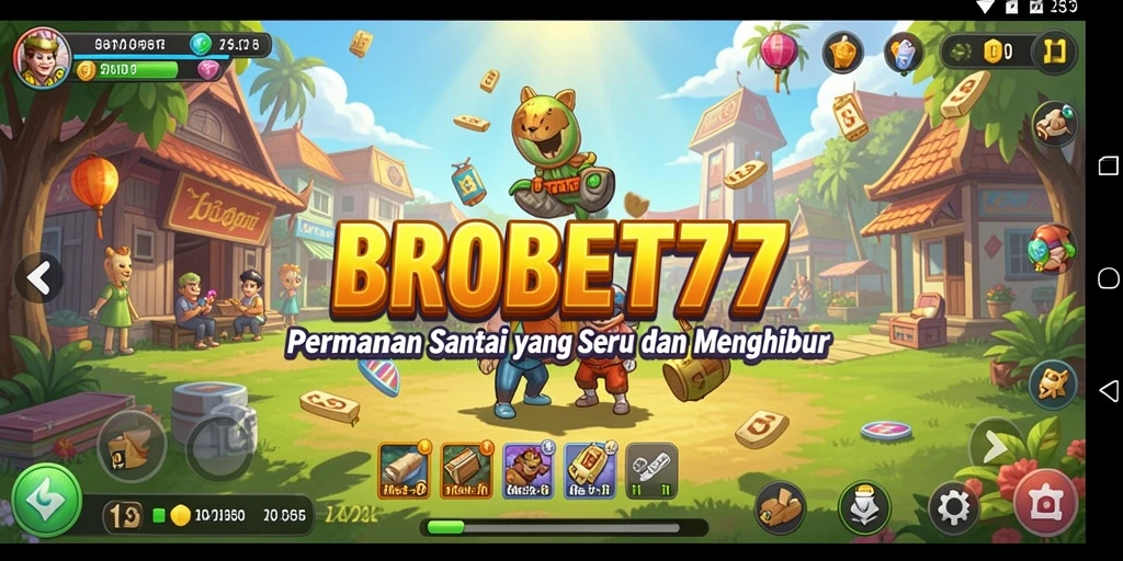 Tangkapan layar utama BROBET77 menampilkan keseruan gameplay Casual yang menghibur.
