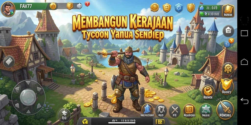 Tampilan gameplay menarik di FAV77 dengan berbagai pilihan bisnis.