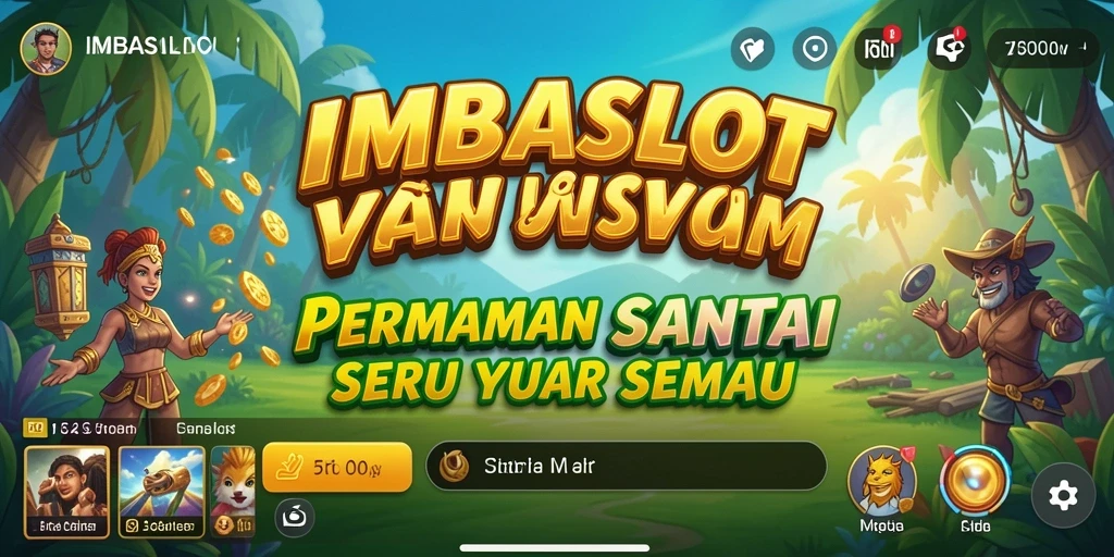 Tampilan gameplay menarik dari IMBASLOT dengan berbagai slot yang seru.