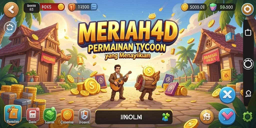 Gameplay MERIAH4D yang seru dalam simulasi bisnis Tycoon.