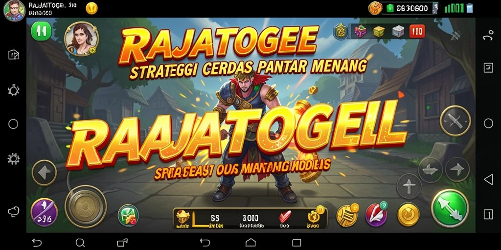 Tampilan gameplay menegangkan di RAJATOGEL dengan strategi yang mendalam.