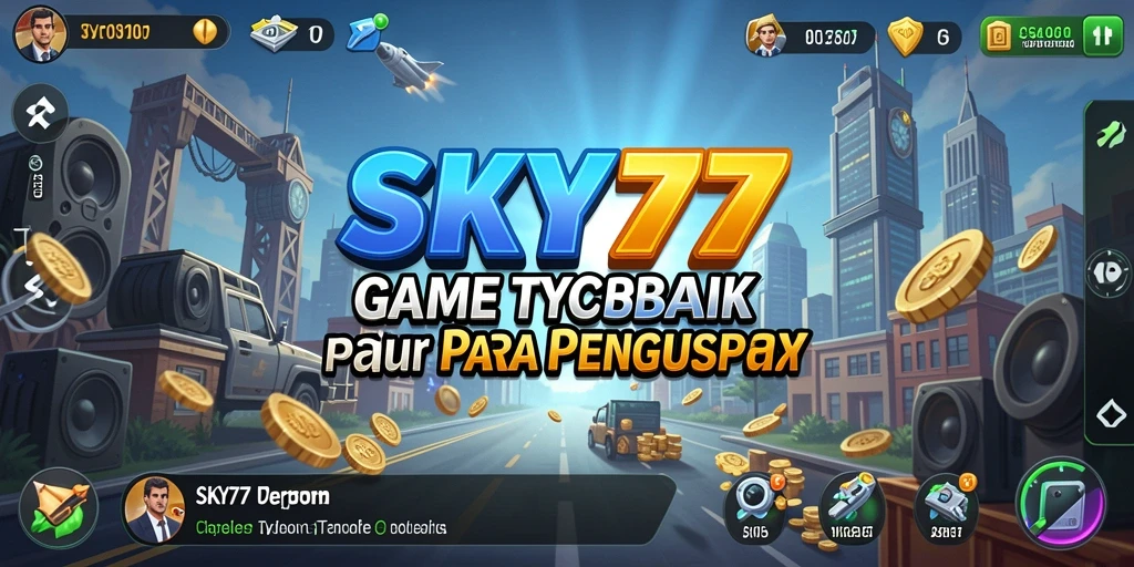 Tampilan gameplay SKY77 yang menantang di dunia Tycoon.
