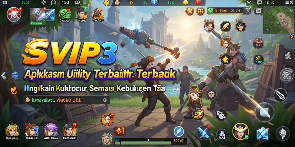 Tampilan intuitif SVIP3 membantu pengguna mengelola aktivitas dengan mudah.